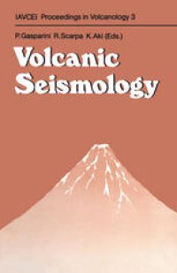 cover of the book Volcanic Seismology