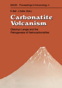 cover of the book Carbonatite Volcanism: Oldoinyo Lengai and the Petrogenesis of Natrocarbonatites