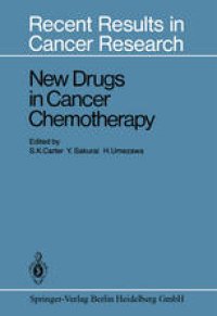 cover of the book New Drugs in Cancer Chemotherapy