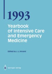 cover of the book Yearbook of Intensive Care and Emergency Medicine 1993