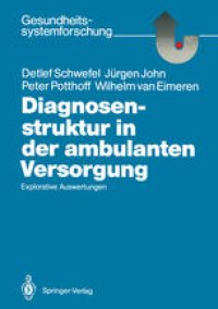 cover of the book Diagnosenstruktur in der ambulanten Versorgung: Explorative Auswertungen