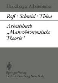 cover of the book Arbeitsbuch „Makroökonomische Theorie“