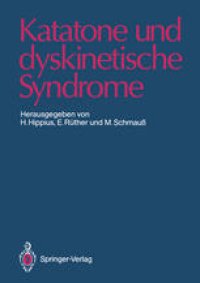 cover of the book Katatone und dyskinetische Syndrome