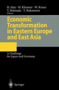 cover of the book Economic Transformation in Eastern Europe and East Asia: A Challenge for Japan and Germany