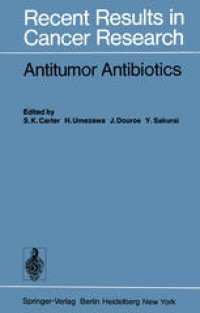 cover of the book Antitumor Antibiotics