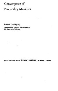 cover of the book Convergence of probability measures