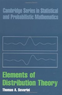 cover of the book Elements of distribution theory