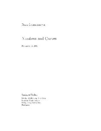 cover of the book Numbers and curves