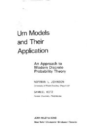 cover of the book Urn models and their application