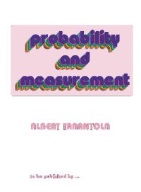 cover of the book Probability and measurements