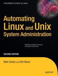 cover of the book Automating Linux and Unix System Administration