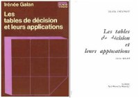 cover of the book Les tables de décision et leurs applications