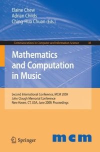 cover of the book Mathematics and computation in music second international conference; proceedings MCM 