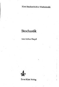 cover of the book Stochastik