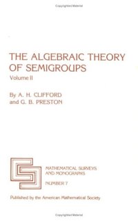 cover of the book The algebraic theory of semigroups