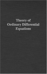 cover of the book Theory of ordinary differential equations