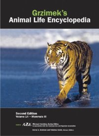 cover of the book Grzimek's Animal Life Encyclopedia: Mammals