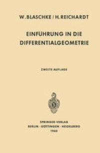 cover of the book Einführung in die Differentialgeometrie