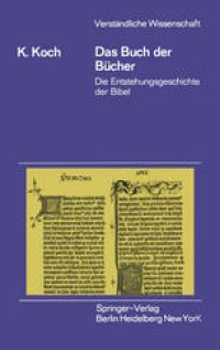 cover of the book Das Buch der Bücher: Die Entstehungsgeschichte der Bibel