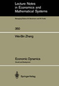 cover of the book Economic Dynamics: Growth and Development