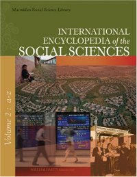 cover of the book International Encyclopedia of the Social Sciences