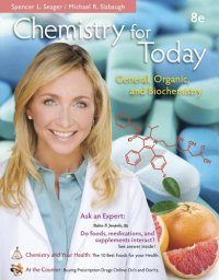 cover of the book Chemistry for Today: General, Organic, and Biochemistry