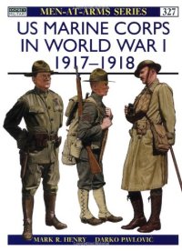 cover of the book US Marine Corps in World War I, 1917-1918