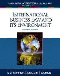 cover of the book International Business Law and Its Environment