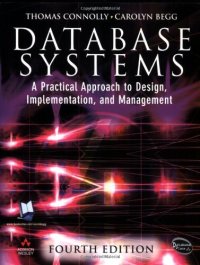 cover of the book Database Systems: A Practical Approach to Design, Implementation and Management