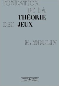 cover of the book Fondation de la theorie des jeux