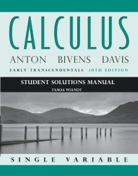 cover of the book Calculus: Early Transcendentals Single Variable: Student Solutions Manual