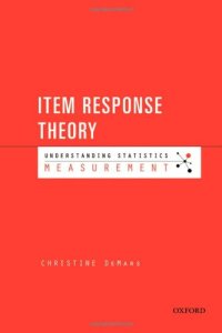 cover of the book Item Response Theory