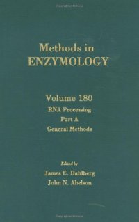 cover of the book RNA Processing Part A: General Methods