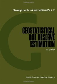 cover of the book Geostatistical Ore Reserve Estimation