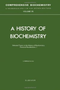 cover of the book Selected Topics in the History of Biochemistry Personal Recollections. I