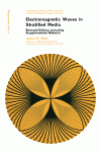 cover of the book Electromagnetic Waves in Stratified Media. Including Supplemented Material