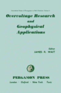 cover of the book Overvoltage Research and Geophysical Applications