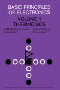 cover of the book Thermionics. Basic Principles of Electronics