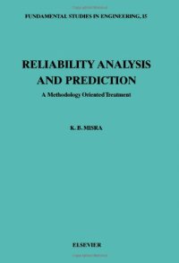 cover of the book Reliability Analysis and Prediction: A Methodology Oriented Treatment