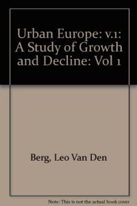 cover of the book A Study of Growth and Decline. Urban Europe