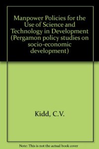 cover of the book Manpower Policies for the Use of Science and Technology in Development. Pergamon Policy Studies on Socio-Economic Development