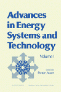 cover of the book Advances in Energy Systems and Technology. Volume 1