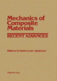 cover of the book Mechanics of Composite Materials. Recent Advances