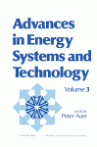cover of the book Advances in Energy Systems and Technology. Volume 3