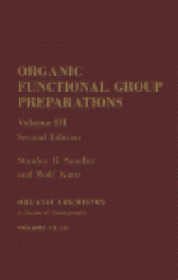 cover of the book Organic Functional Group Preparations