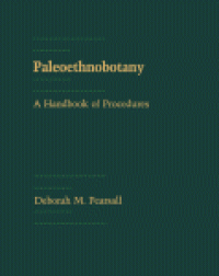 cover of the book Paleoethnobotany. A Handbook of Procedures