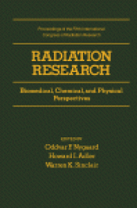 cover of the book Radiation Research. Biomedical, Chemical, and Physical Perspectives