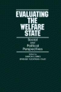 cover of the book Evaluating the Welfare State. Social and Political Perspectives