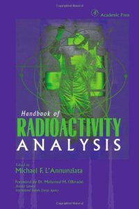 cover of the book Handbook of Radioactivity Analysis