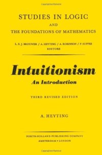 cover of the book Intuitionism. An introduction